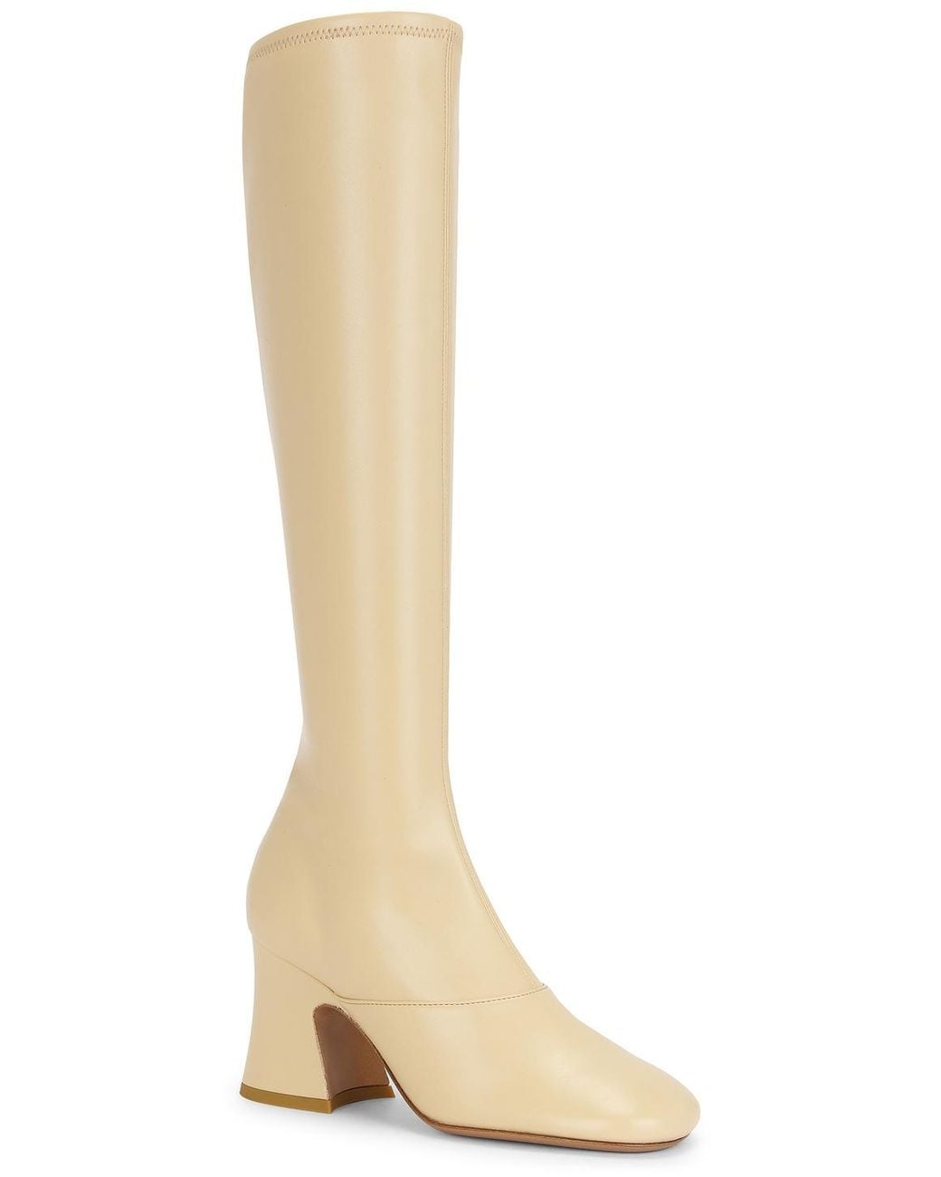 Chloé Natural Heeled Boots
