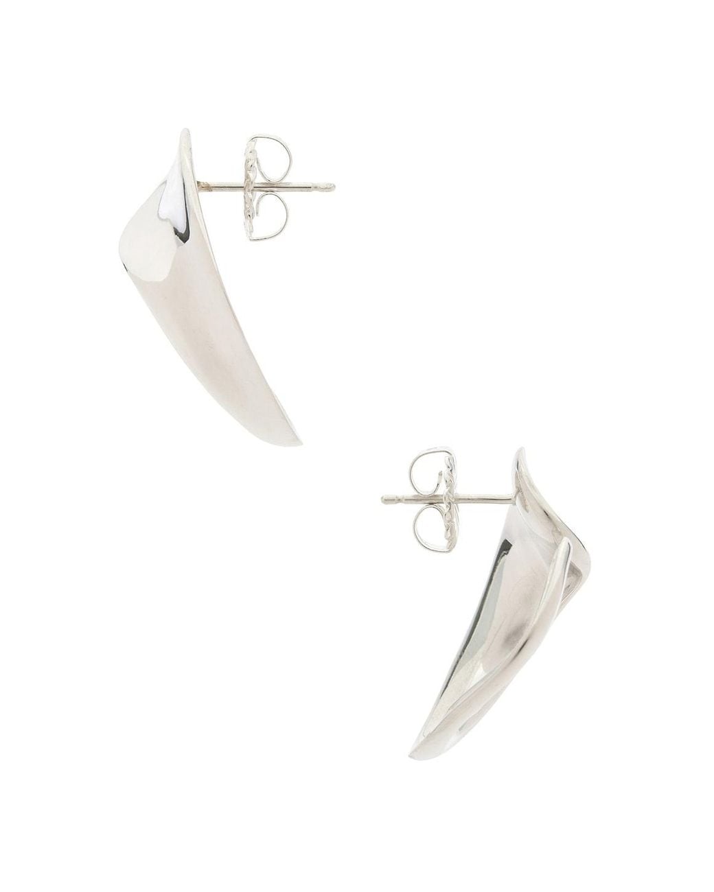 Agmes White Marta Earrings