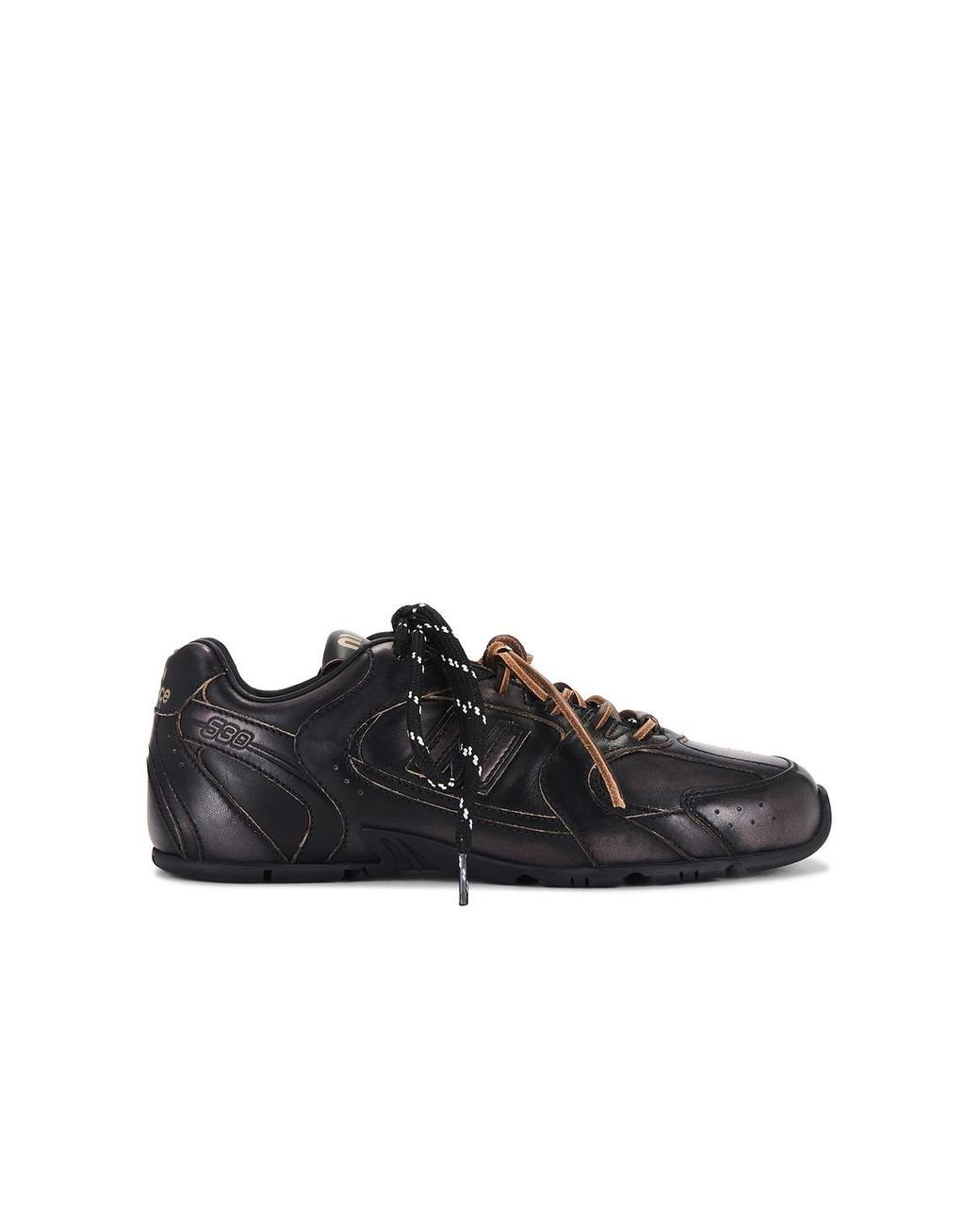 24PF new/MiuMiu レトロランナースニーカー Sneakers Black 24PF new/MiuMiu レトロランナースニーカー Sneakers Black