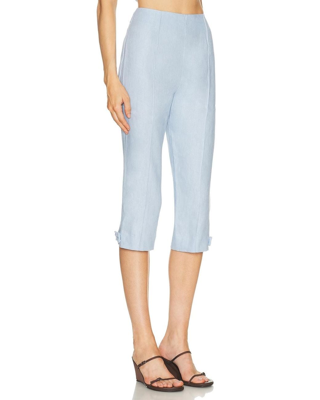 Posse Blue Harper Capri Pant