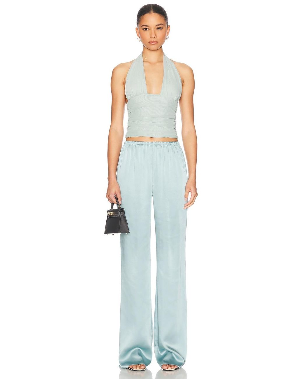 SER.O.YA White Bimini Halter Top