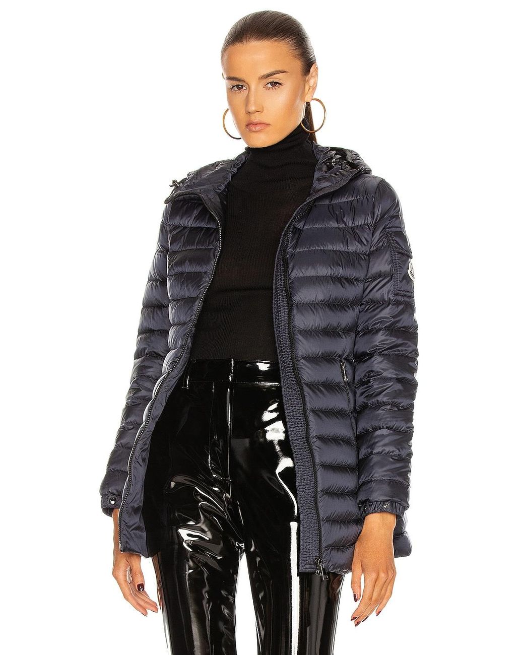 Moncler Goose Ments Giubbotto Jacket in Navy (Blue) | Lyst