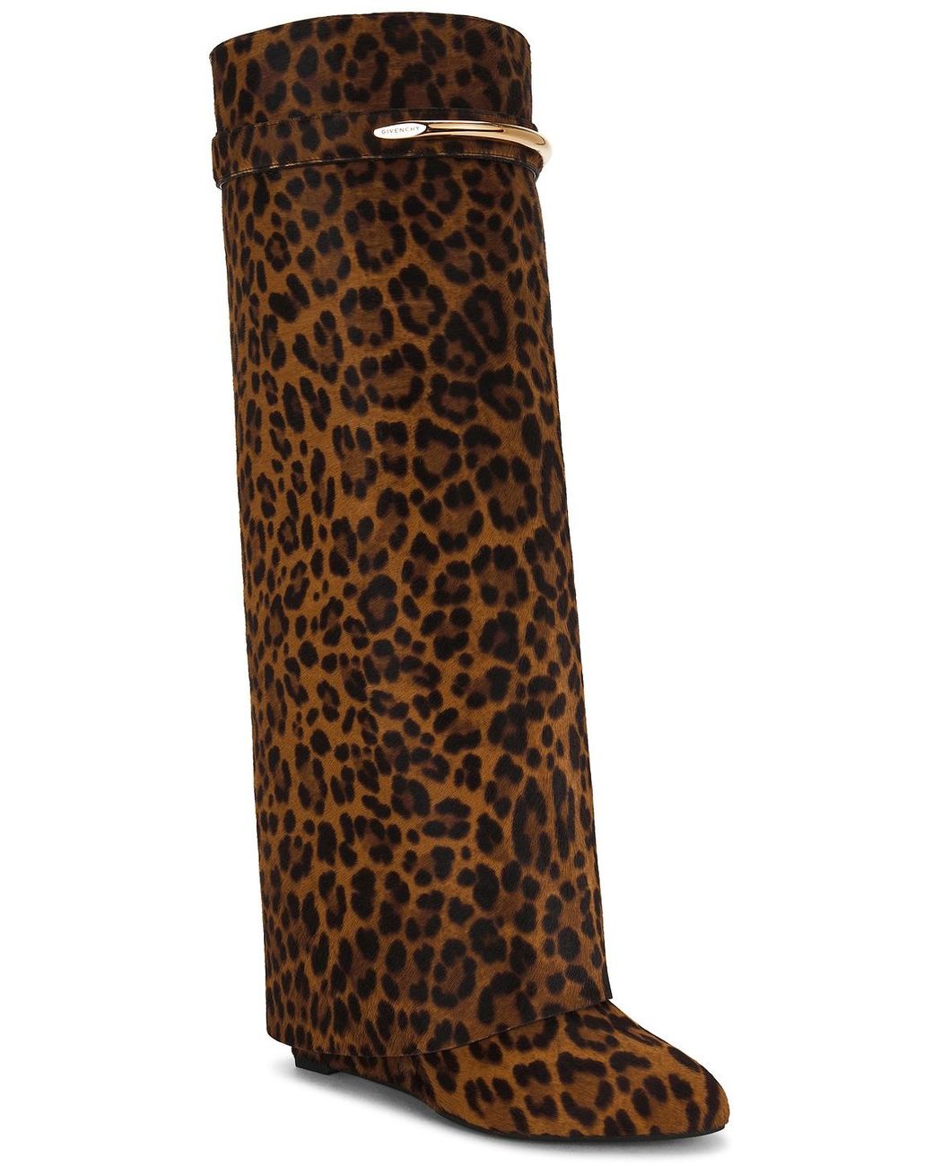 Givenchy Brown Shark Pinch High Boot