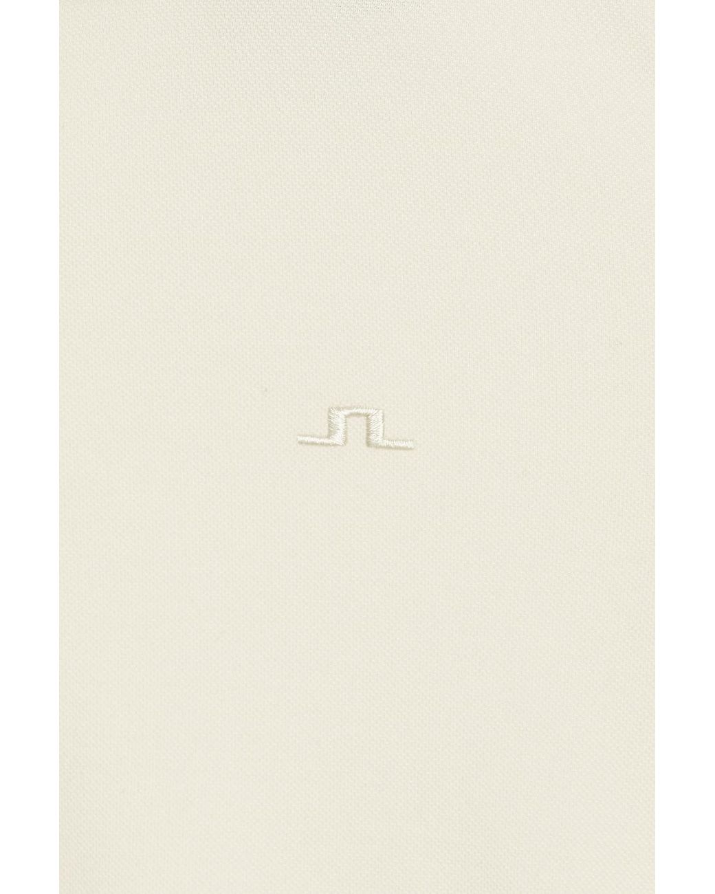J.Lindeberg White Verse Polo for men