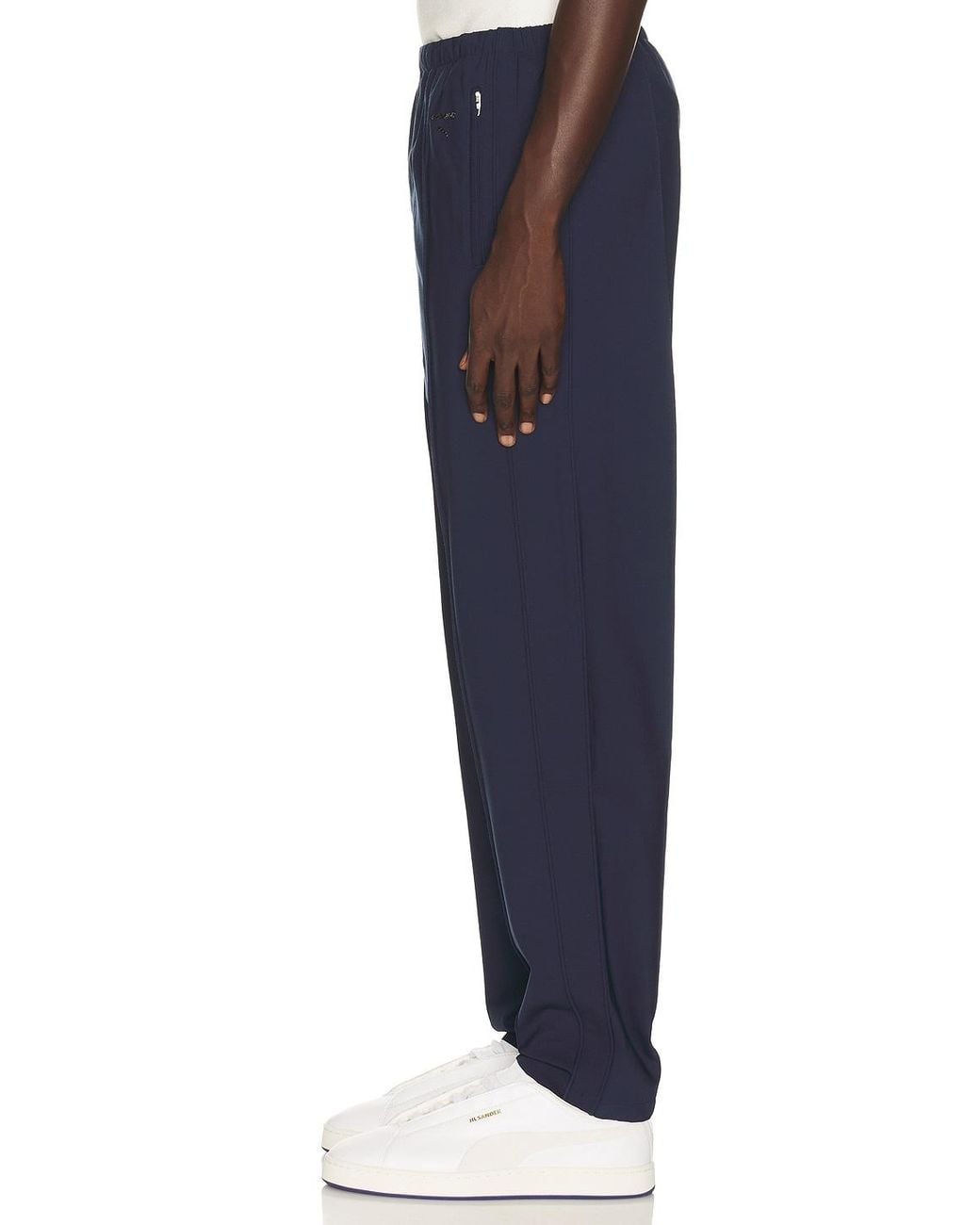 PUMA X Jil Sander T7 Track Pants in Blue for Men | Lyst
