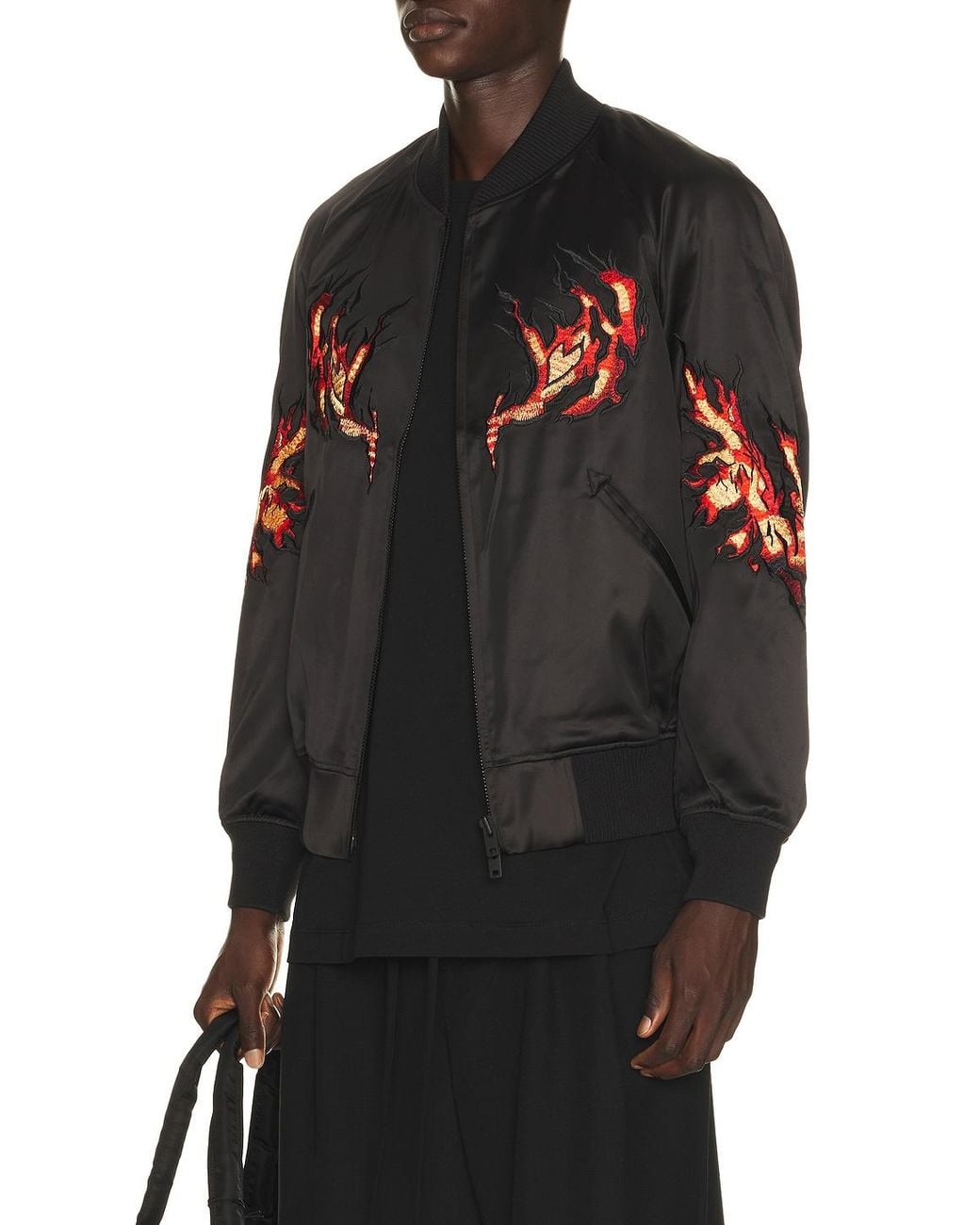 Y-3 Black Gfx Souv Jacket for men