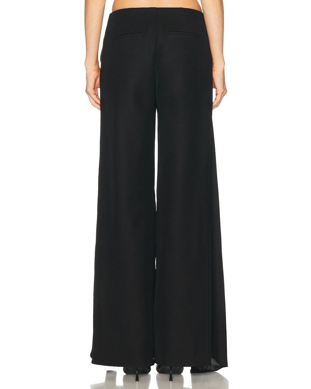 Christopher Esber Black Released Towel Trouser