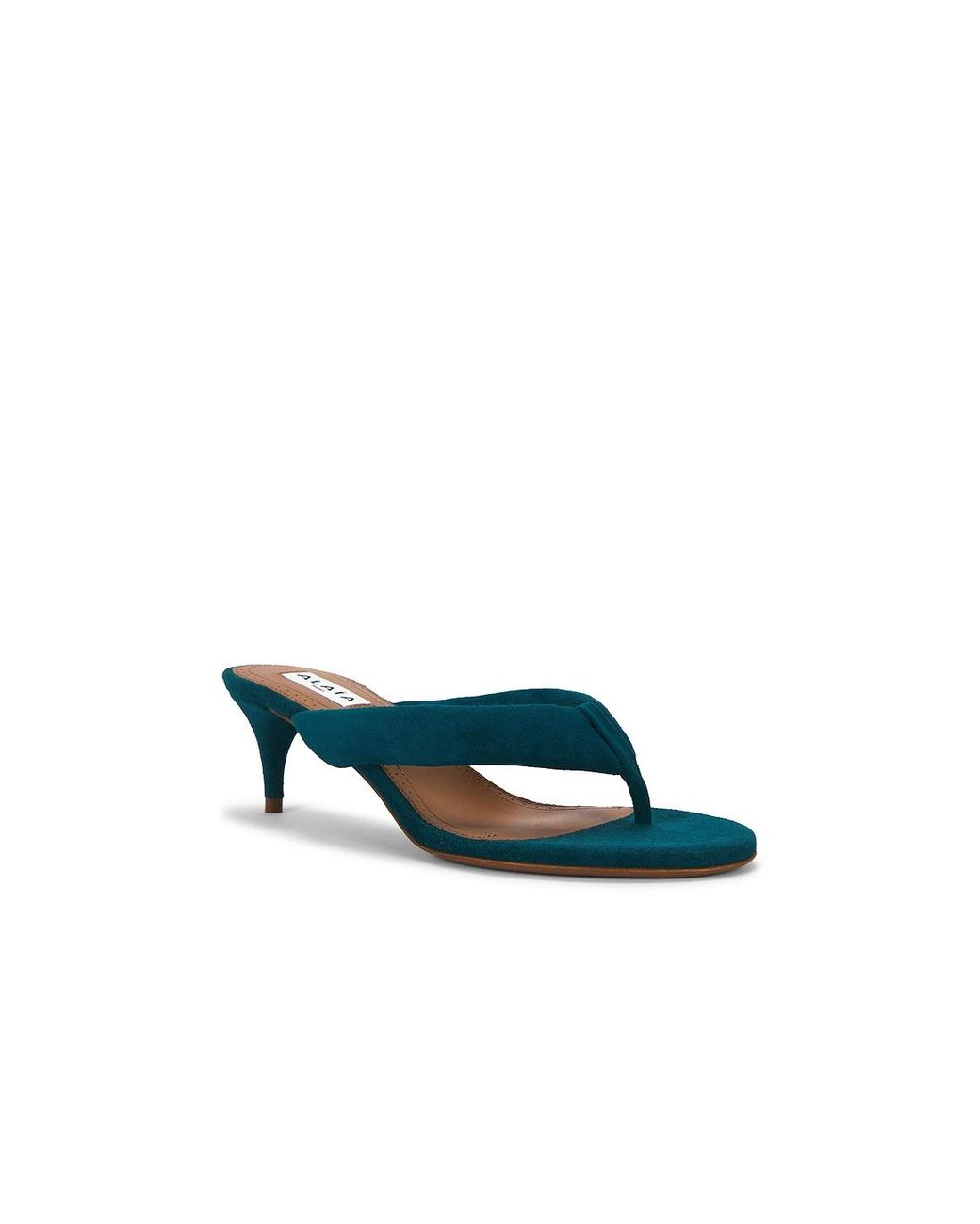 Alaïa Blue Padded Sandal