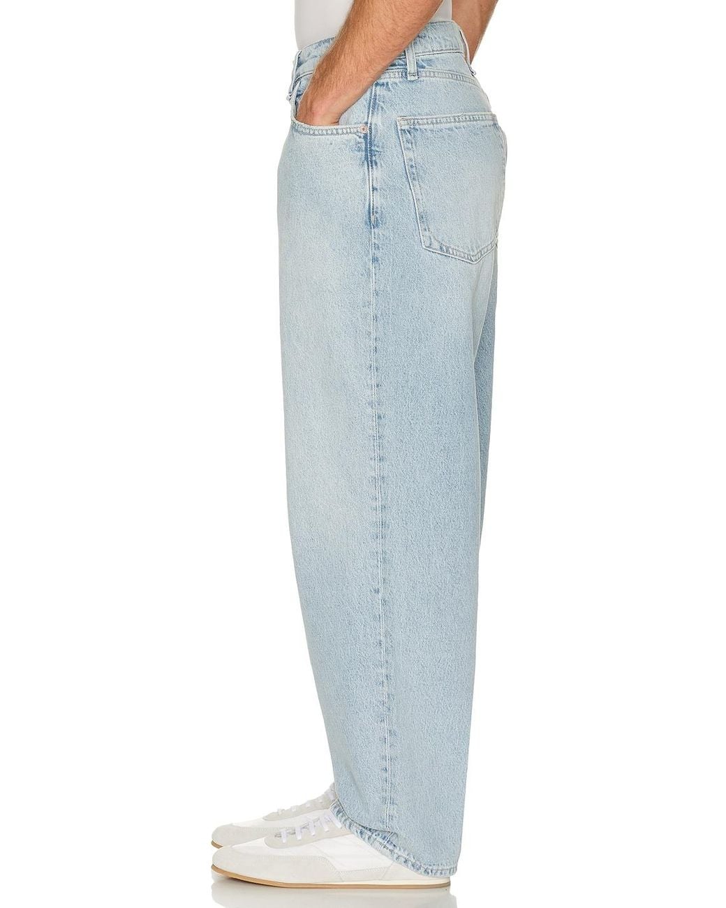 Rag & Bone Blue Baggy Authentic Rigid Jean for men