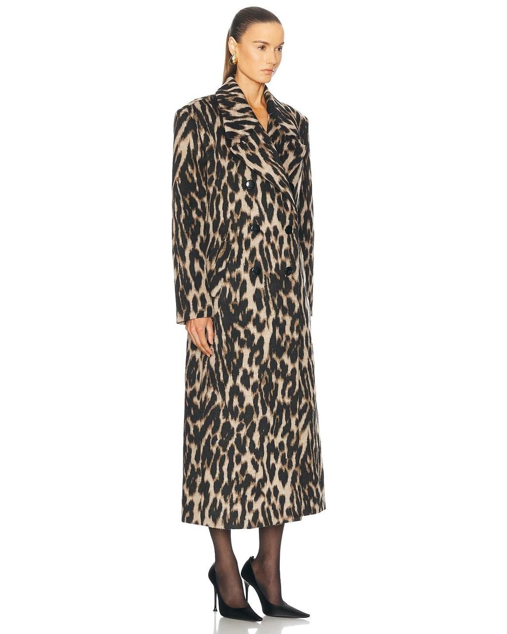 SER.O.YA Black Chiara Coat