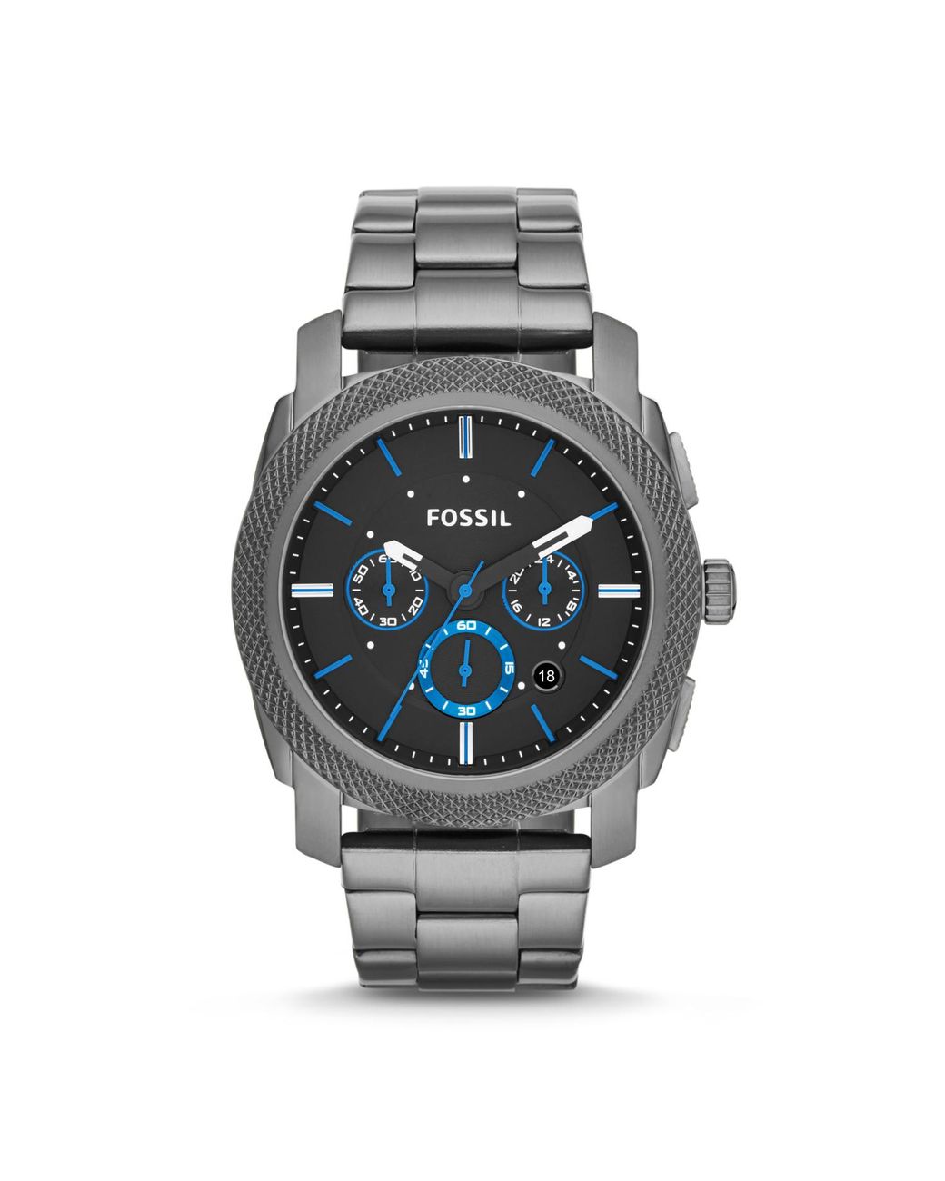 Fossil Machine Chronograph Smoke 