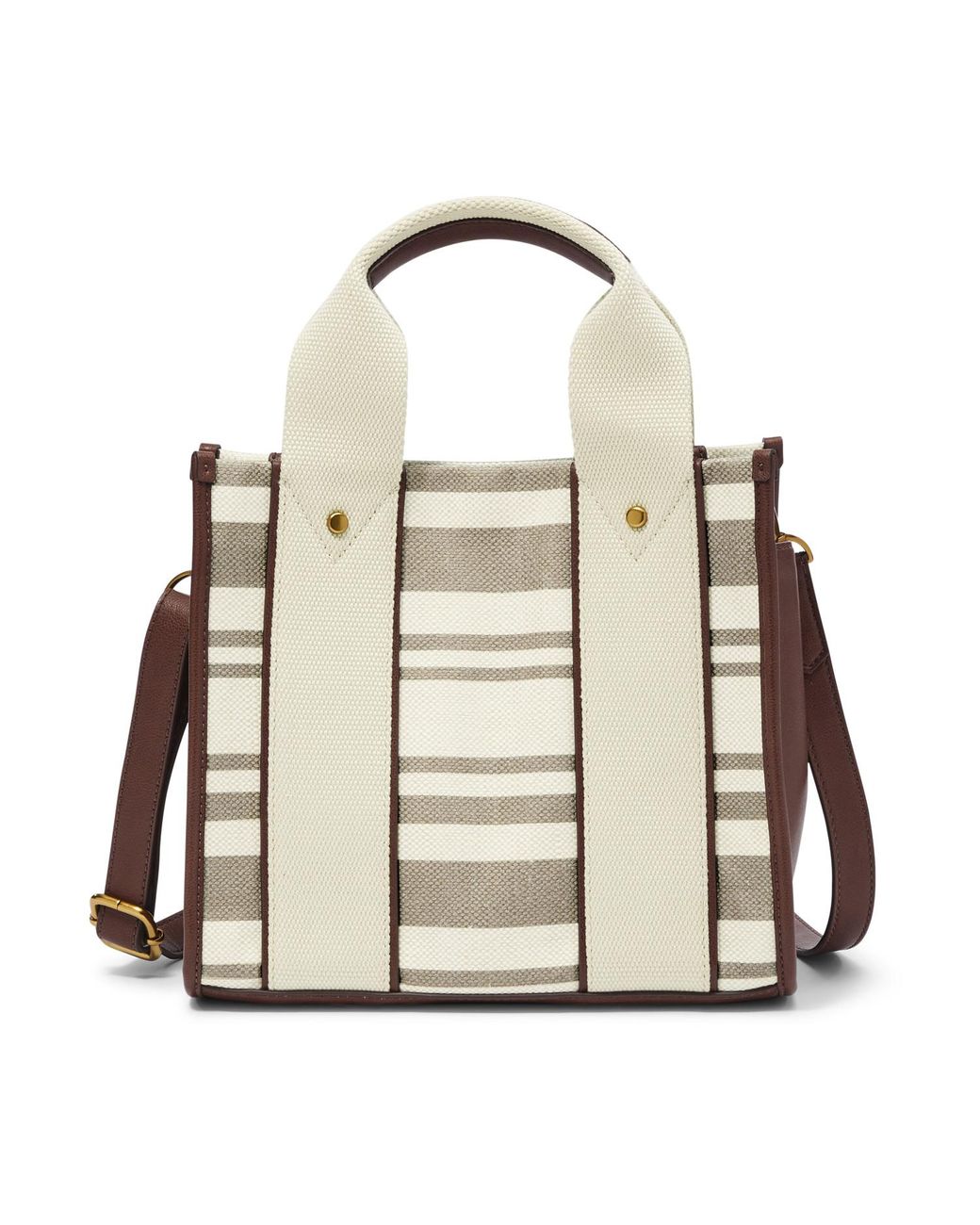 Fossil Cotton Kingston Satchel Lyst