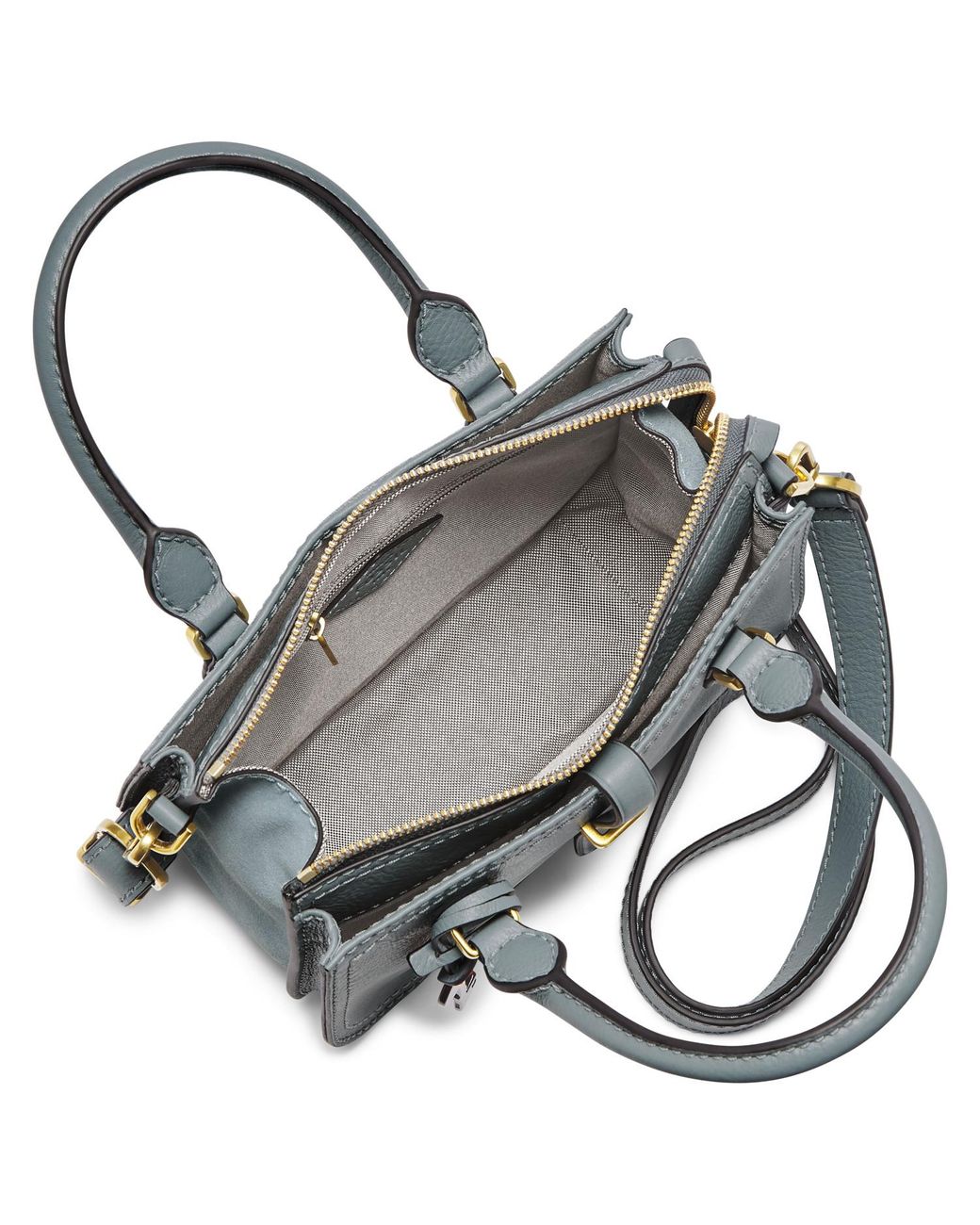 Fossil Leather Ryder Mini Satchel 