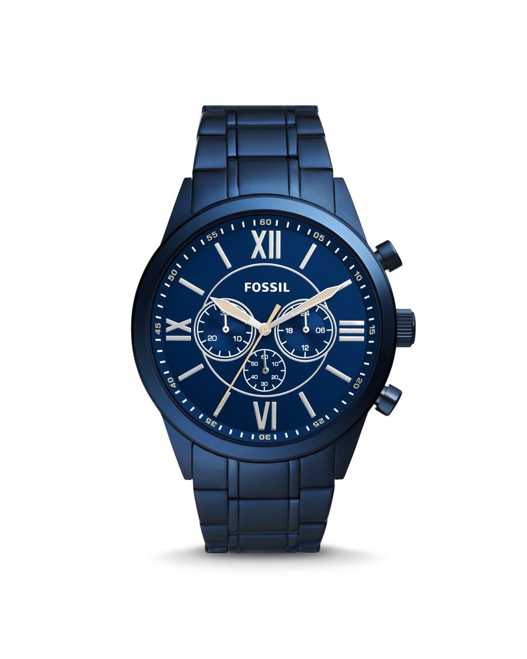 Fossil Satin Flynn Chronograph Blue 