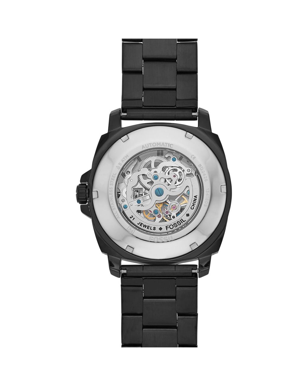 Fossil Privateer Sport Mechanical Black 