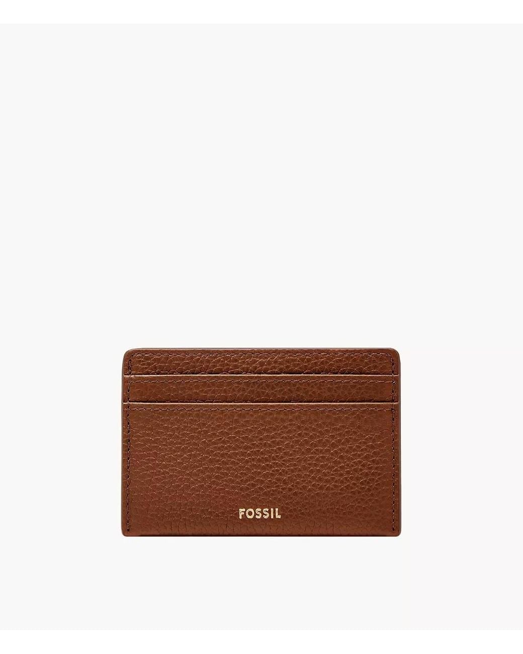 Fossil Brown Logan Card Case
