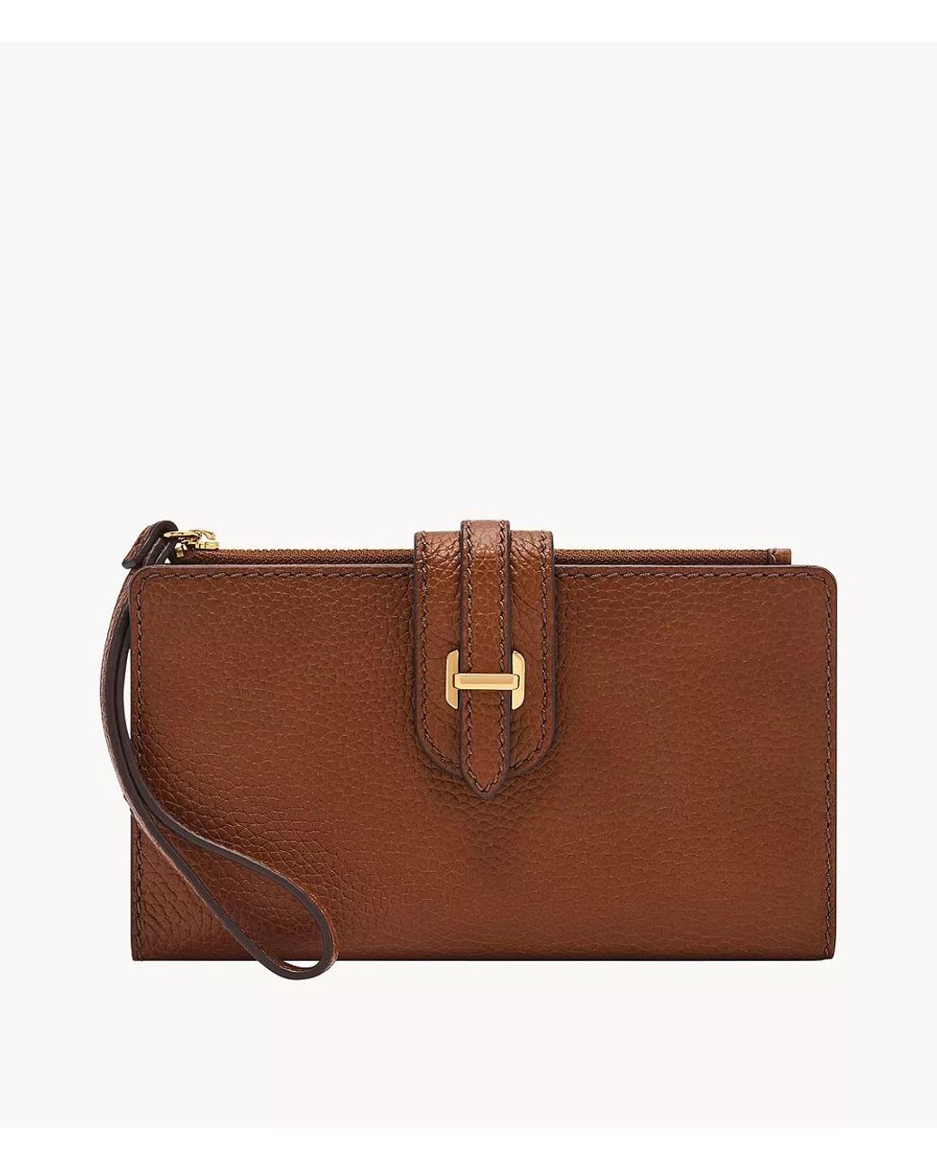 Fossil Brown Emery Tech Wallet