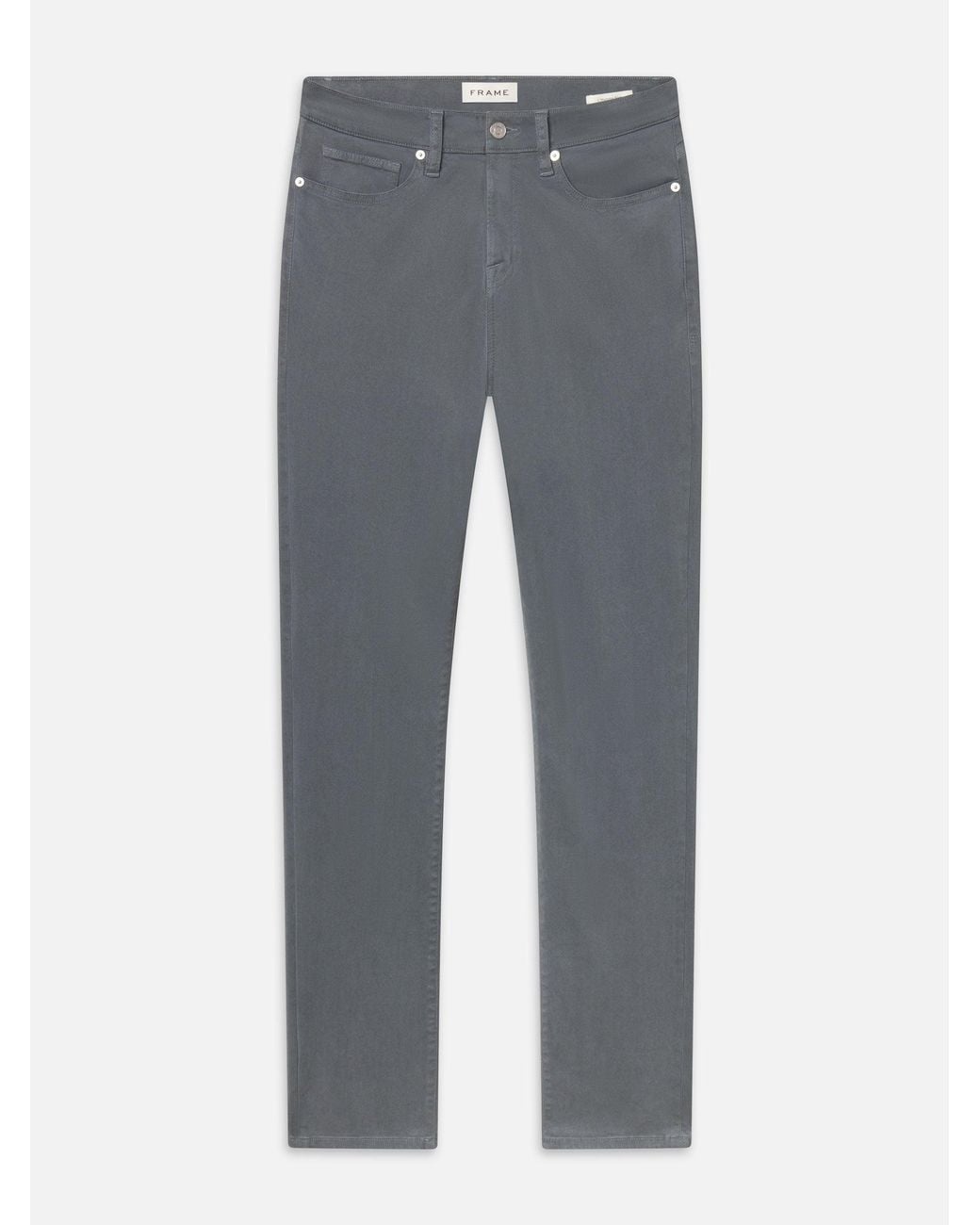 FRAME Gray L'homme Slim Brushed Twill for men