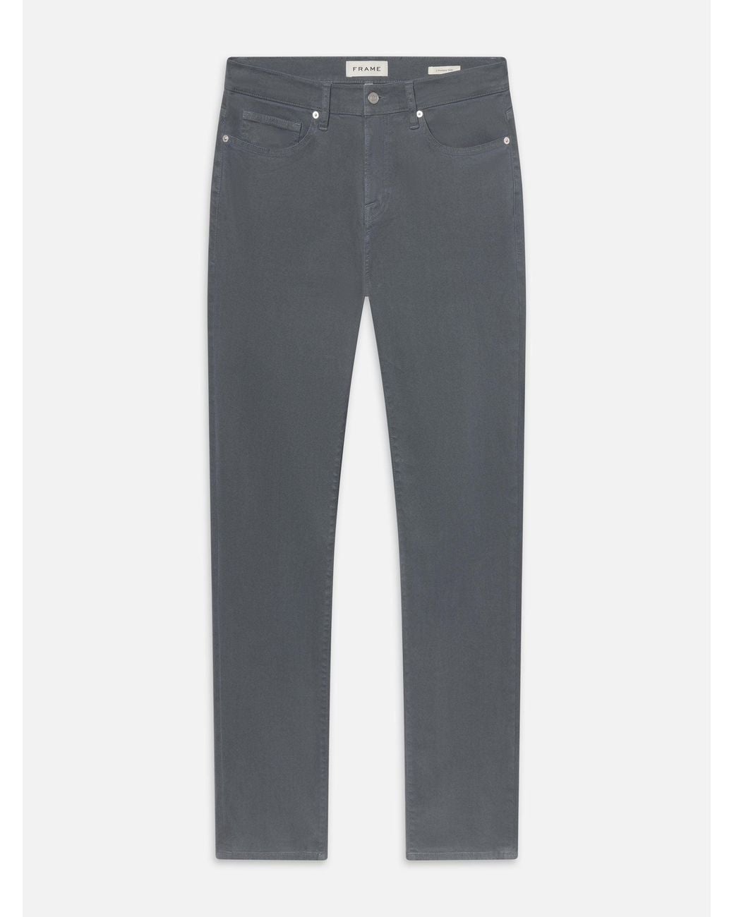FRAME Gray L'homme Slim Brushed Twill for men