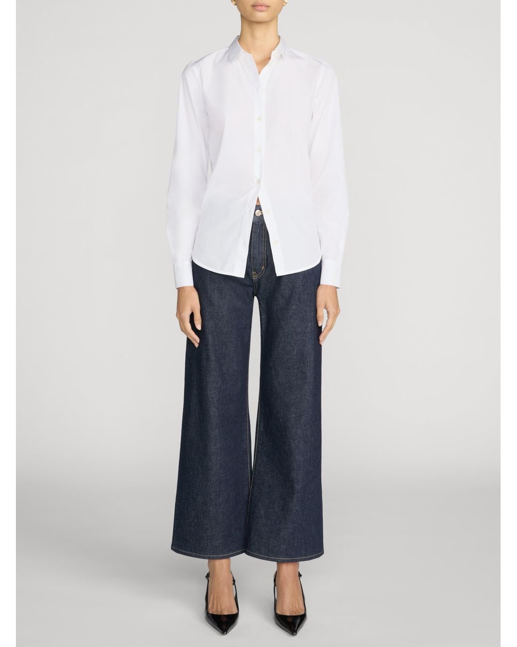 FRAME White The Classic Shirt