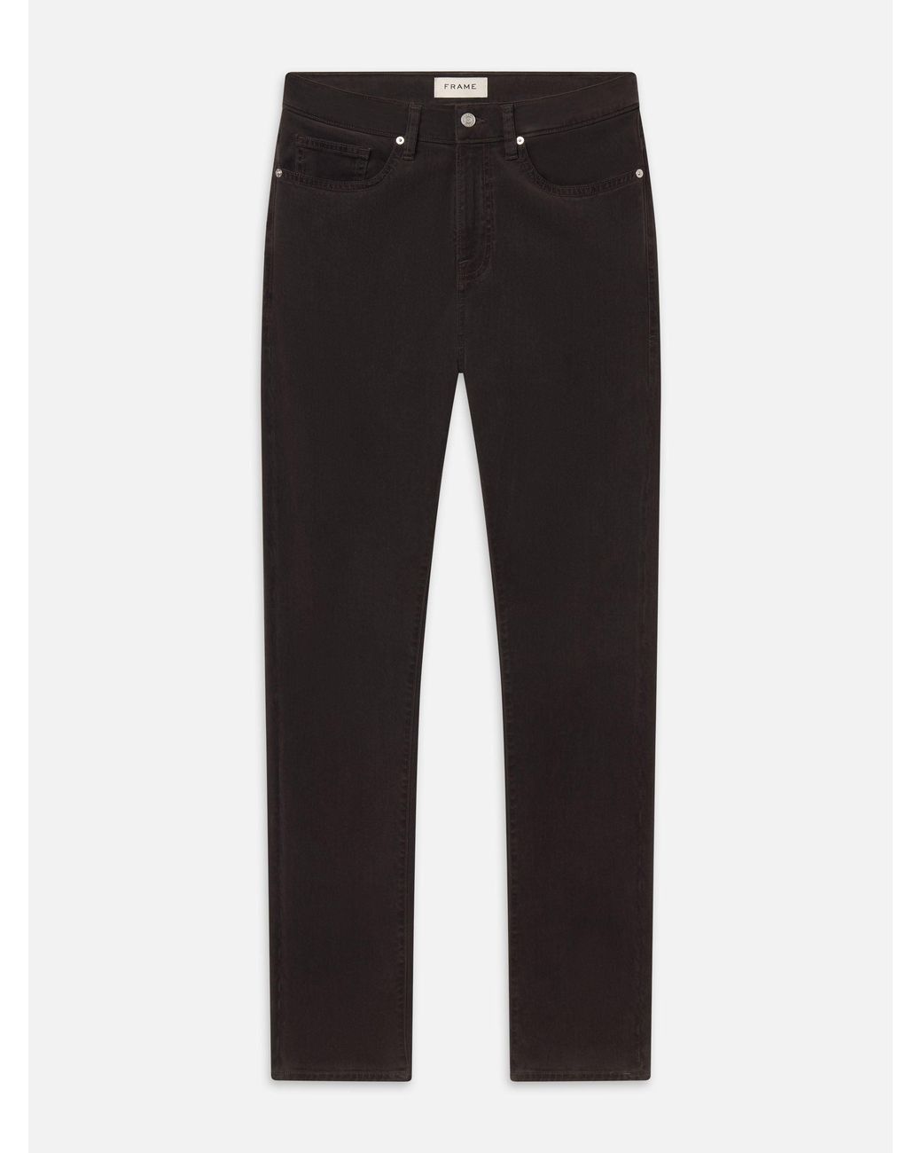 FRAME Black L'homme Slim Brushed Twill for men