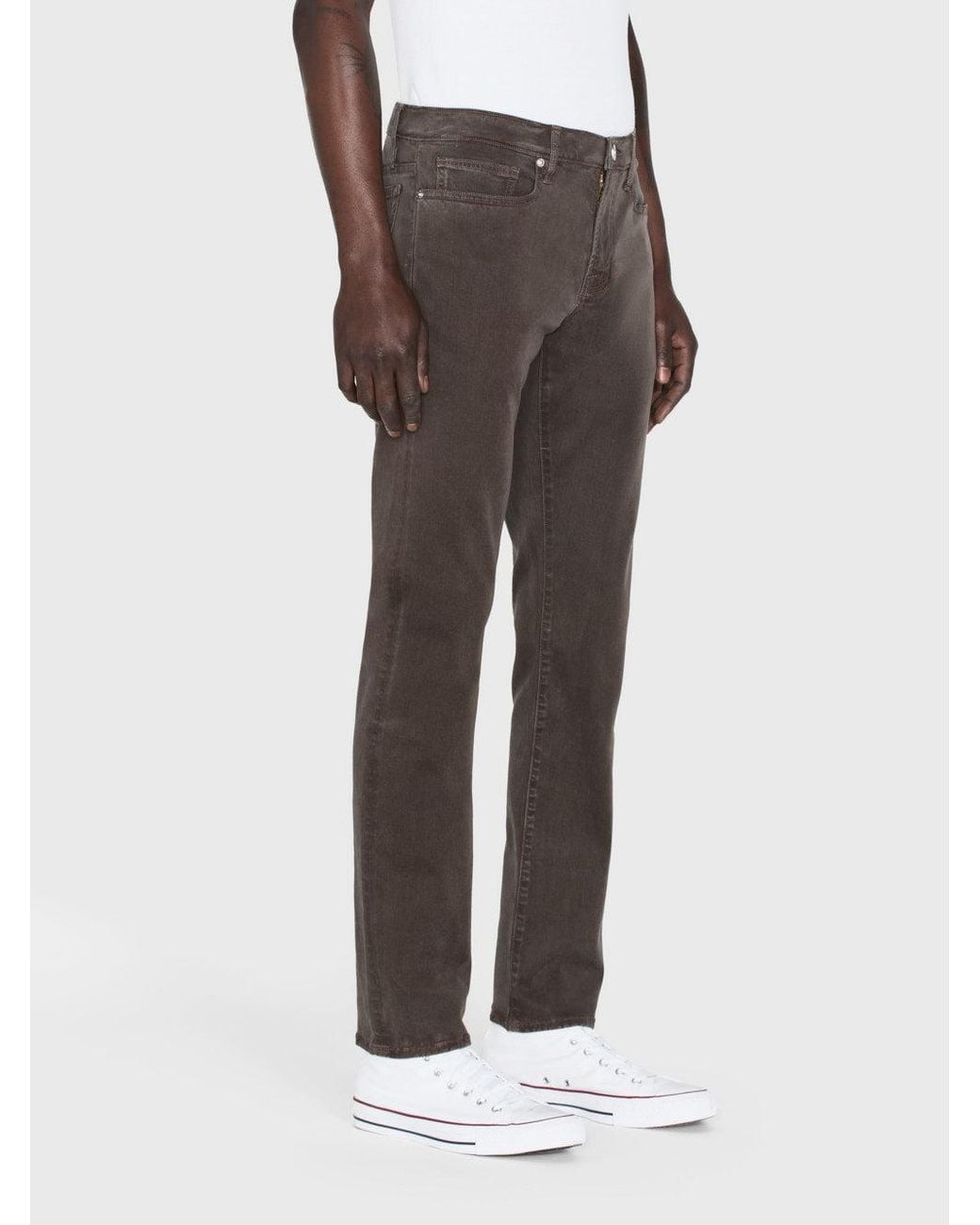 FRAME Gray L'homme Slim Brushed Twill for men