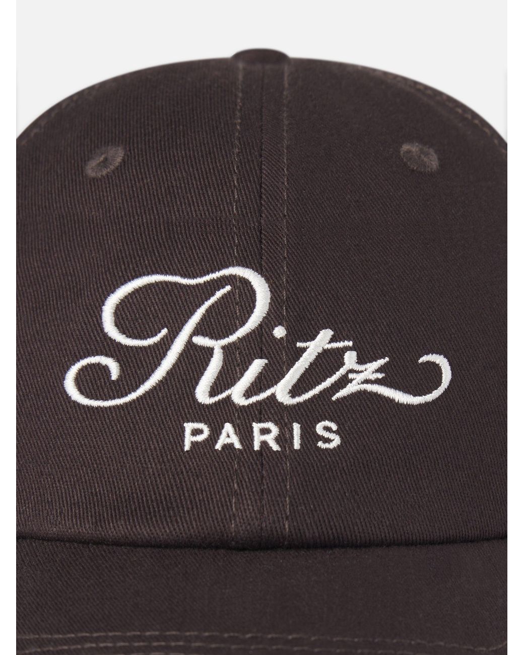 FRAME Black Ritz Cotton Hat