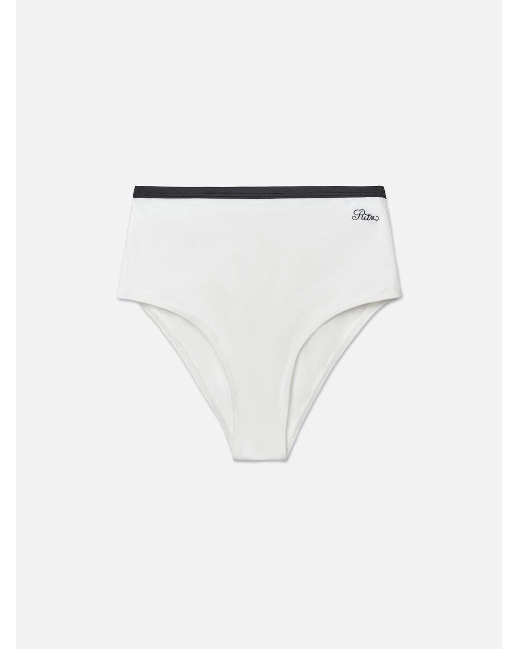 FRAME White Ritz Bikini Bottom