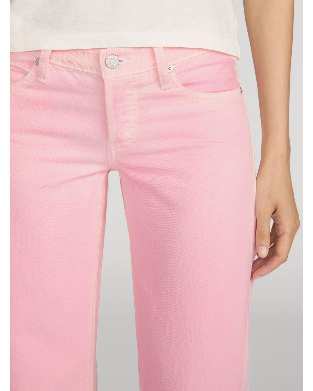 FRAME Pink The Pixie Gray