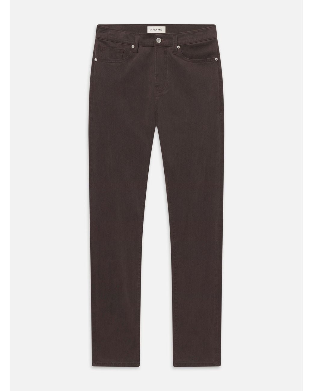FRAME Gray L'homme Slim Brushed Twill for men