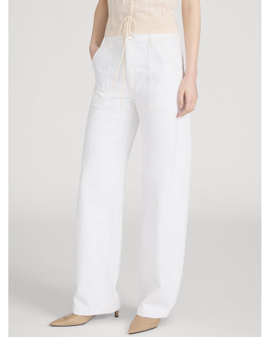 FRAME White The Bow Cargo