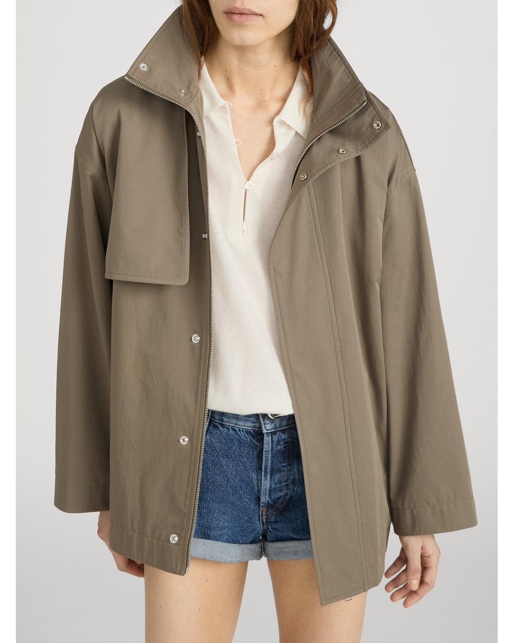 FRAME Natural The Short Field Trench