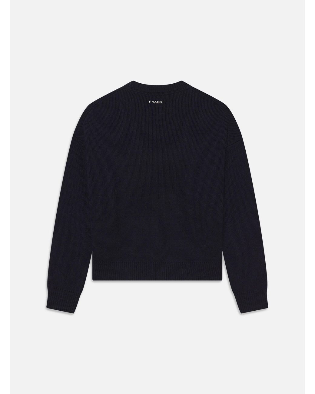 FRAME Blue Sotheby's Cashmere Sweater