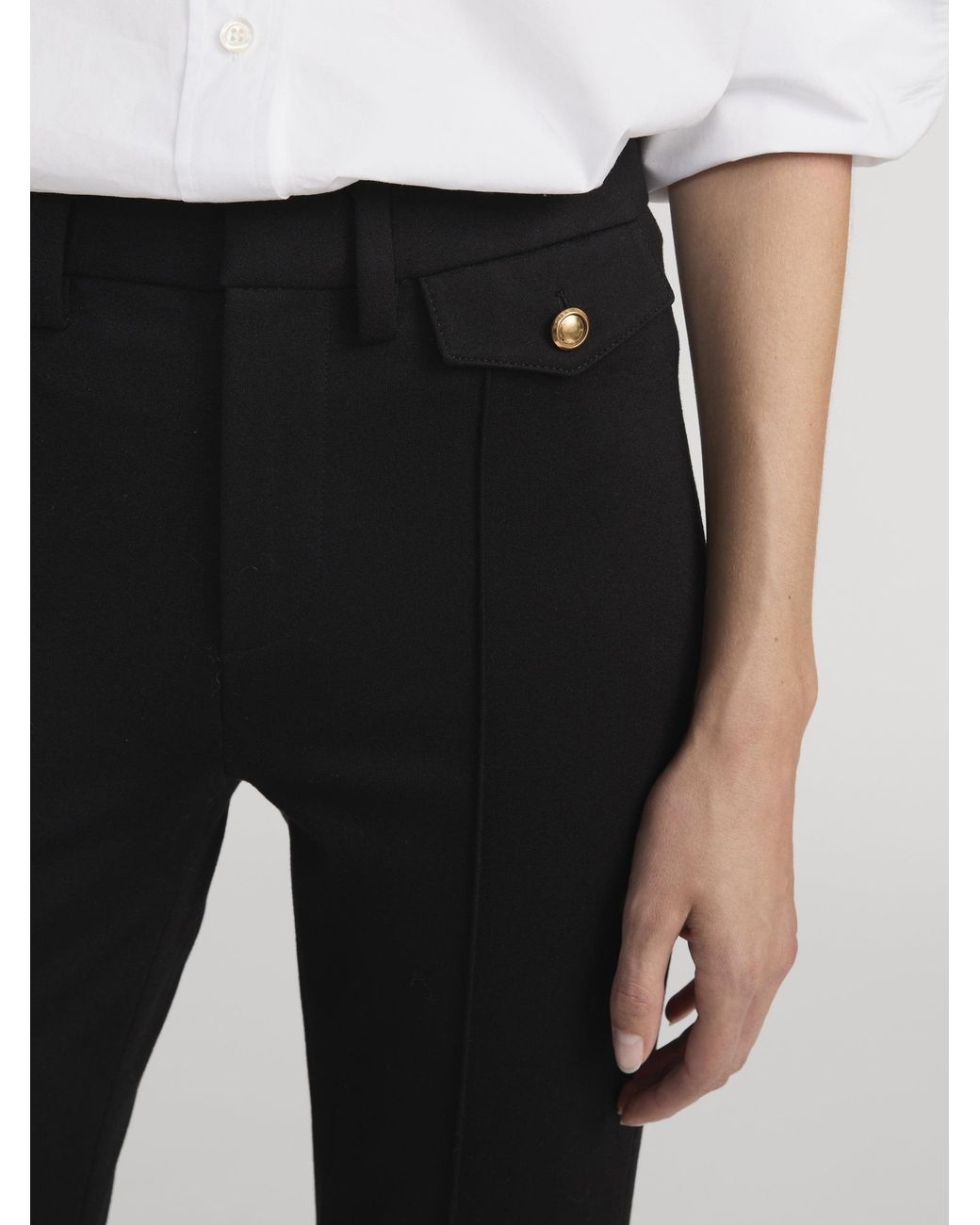 FRAME Black The Reboot Trouser
