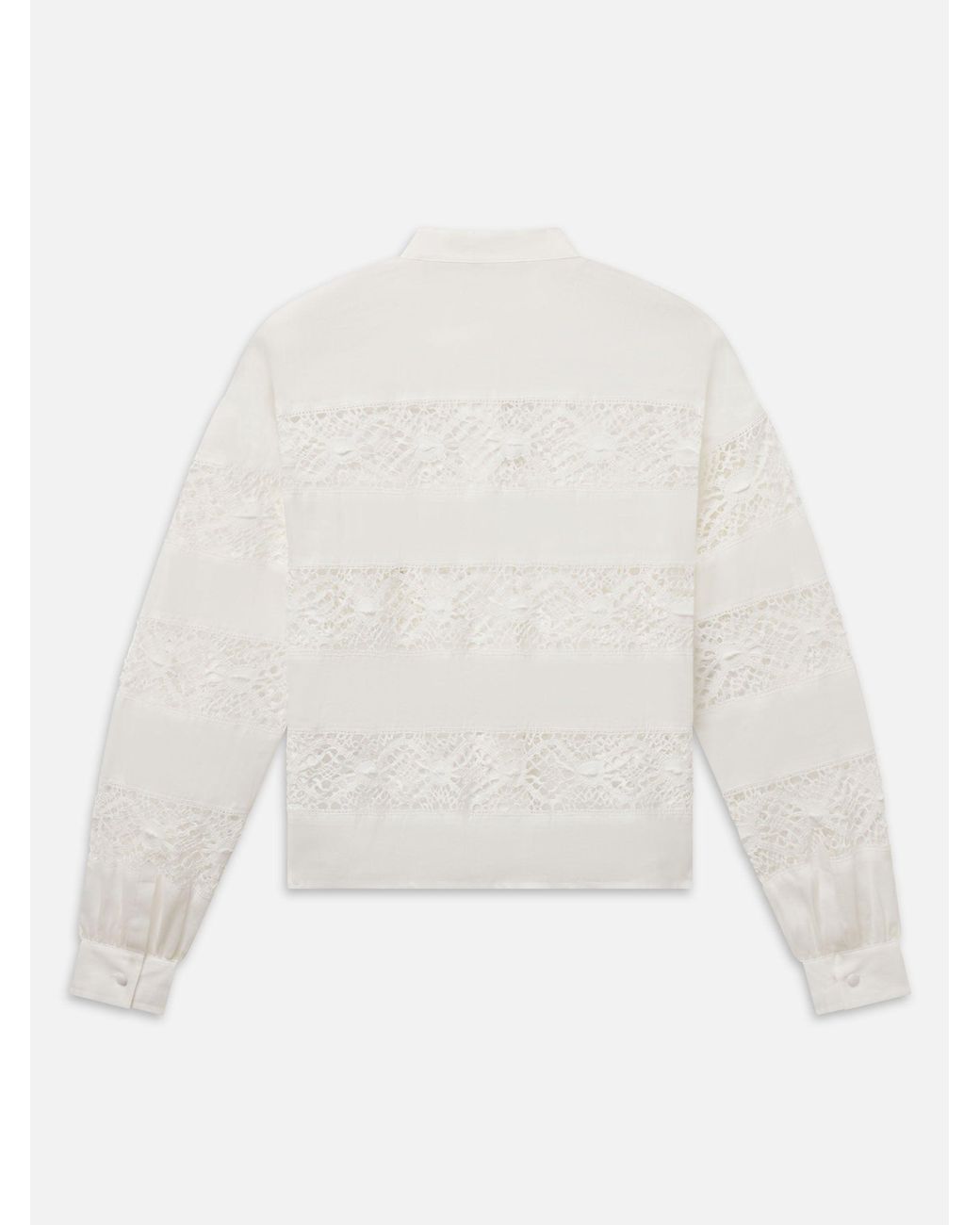 FRAME White The Statement Heirloom Shirt