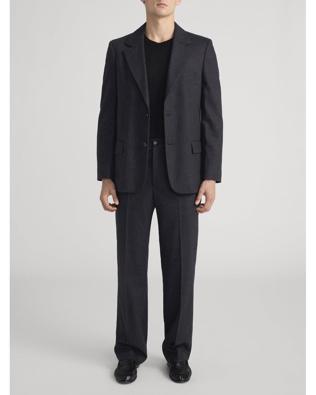 FRAME Blue Single Breasted Blazer for men