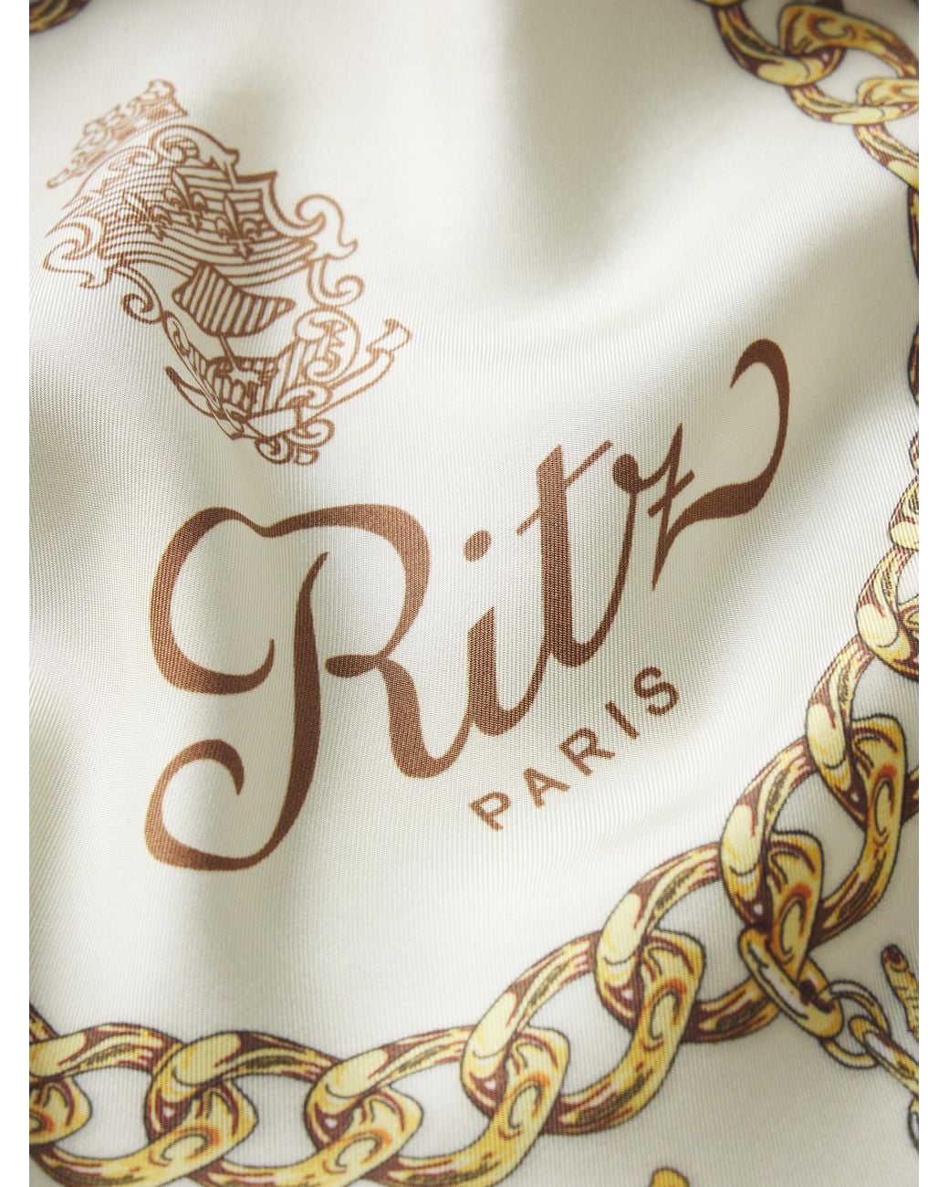FRAME Metallic Ritz Silk Scarf