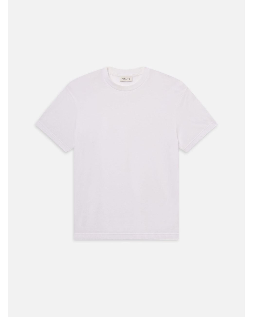 FRAME White Light Cotton Tee for men