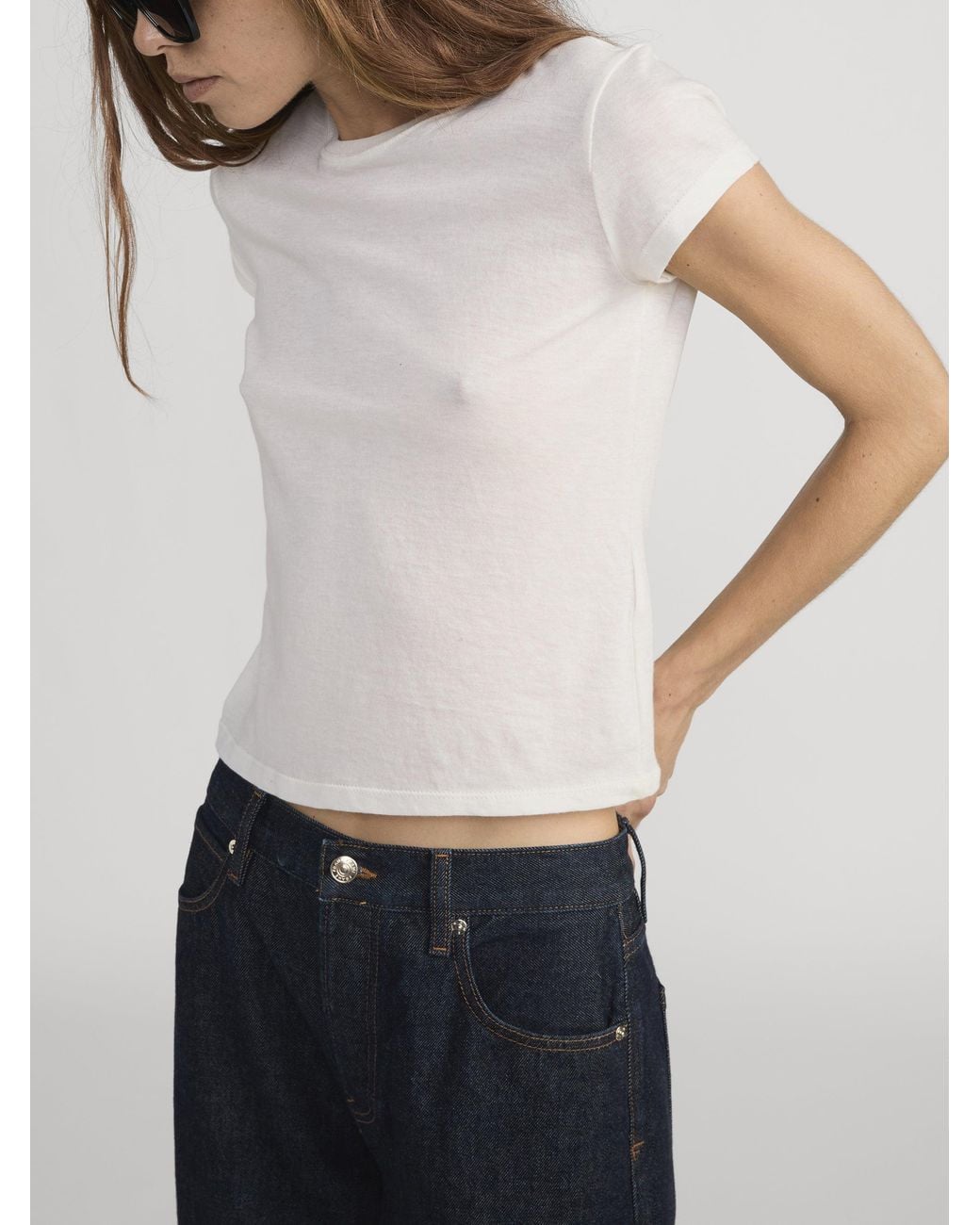 FRAME White The Ghost Tee