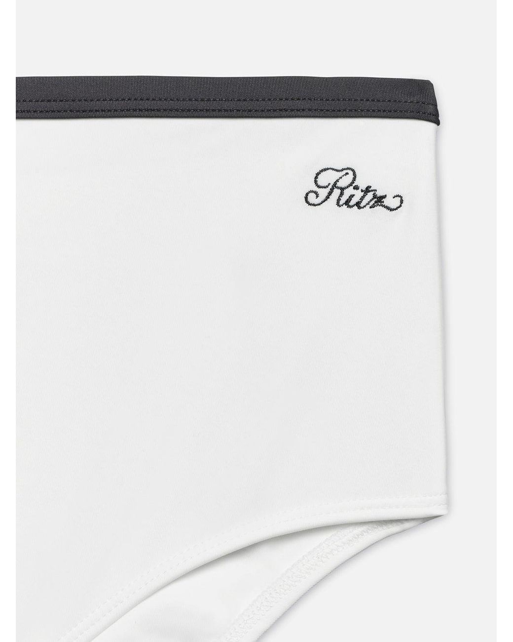 FRAME White Ritz Bikini Bottom