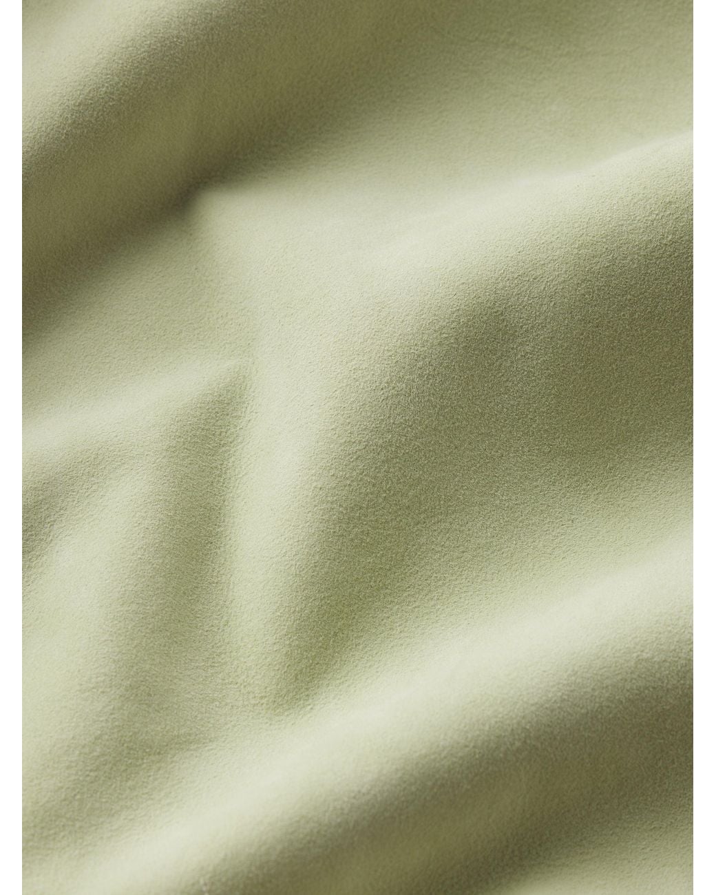 FRAME Green Suede Trucker Jacket for men