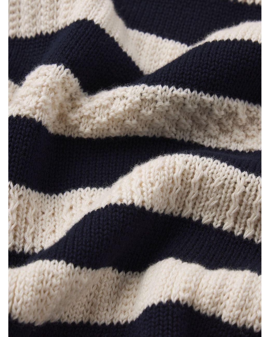 FRAME Blue The Variation Stripe Crew