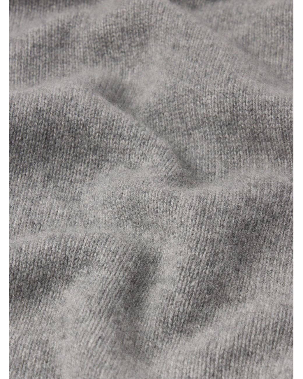 FRAME Gray Cashmere Crewneck Sweater for men
