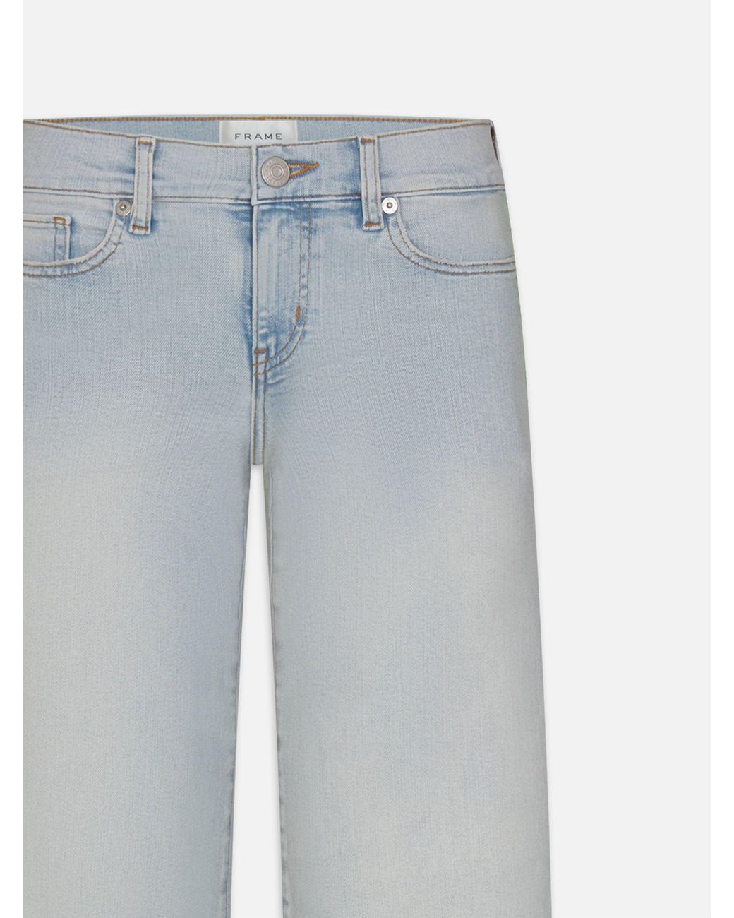 FRAME Blue Le Slim Palazzo