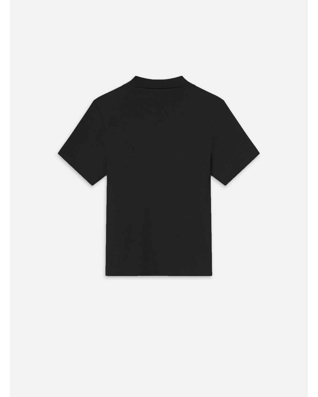 FRAME Black Jacquard Polo for men