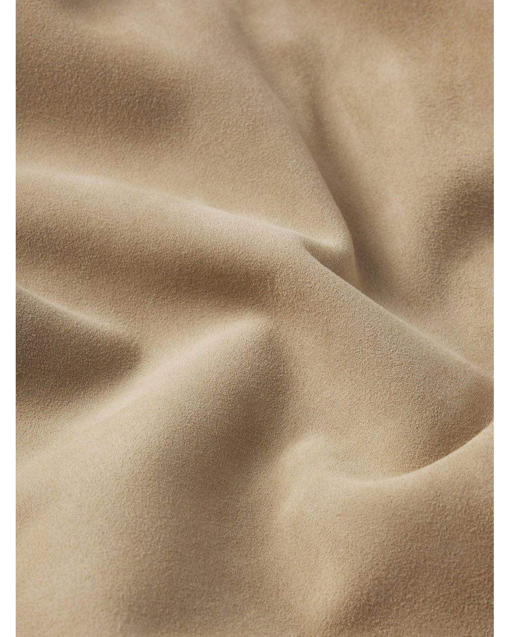 FRAME Natural Suede Trucker Jacket for men