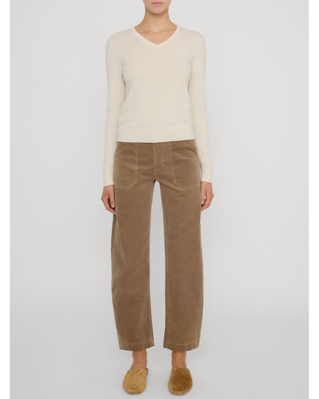 FRAME Natural The Corduroy Ranger Pant