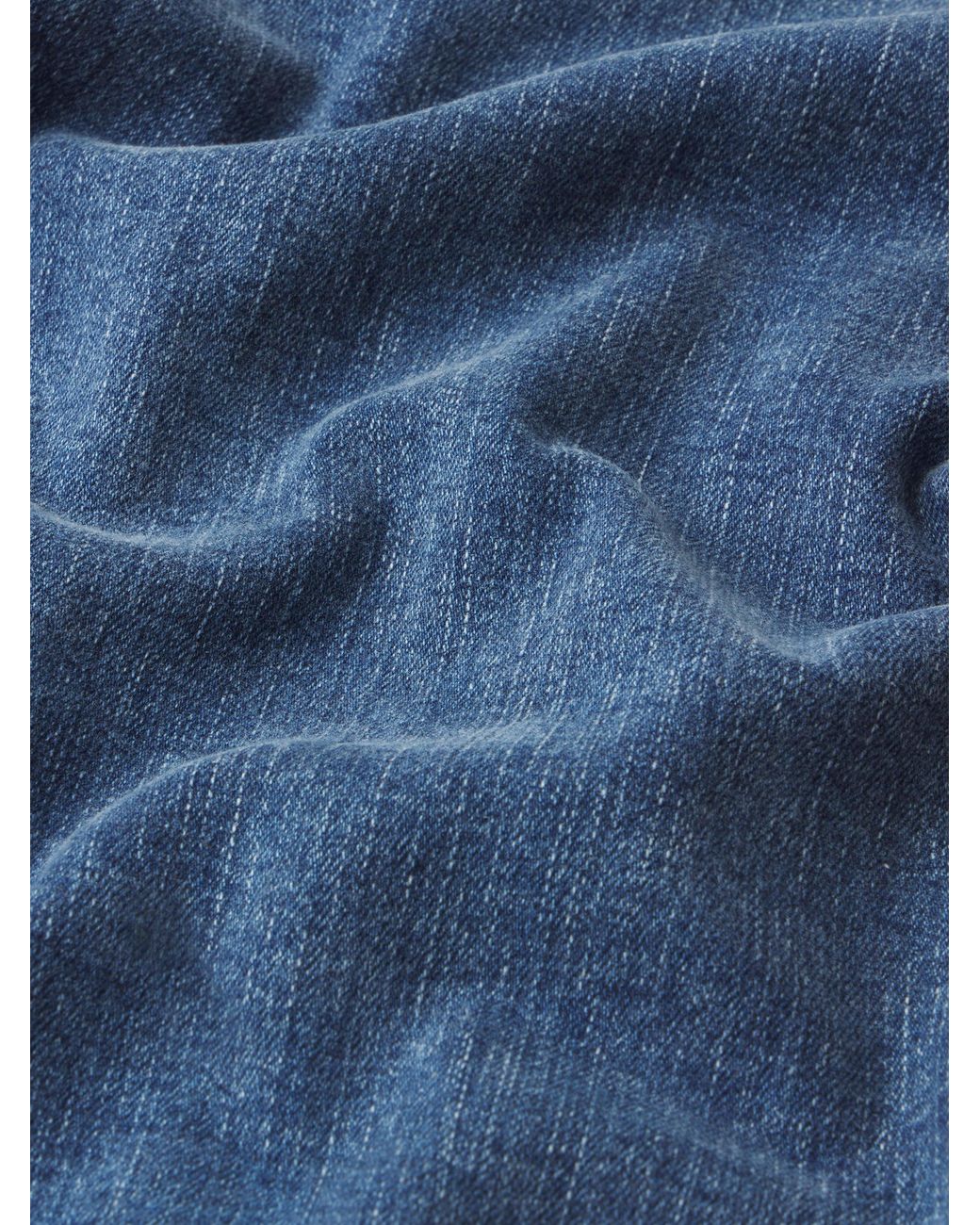 FRAME Blue Dark The Mellow Mid Rise Jeans
