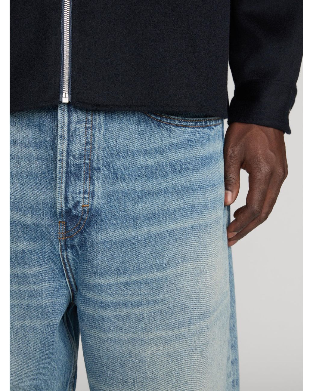 FRAME Blue Baggy Jean for men