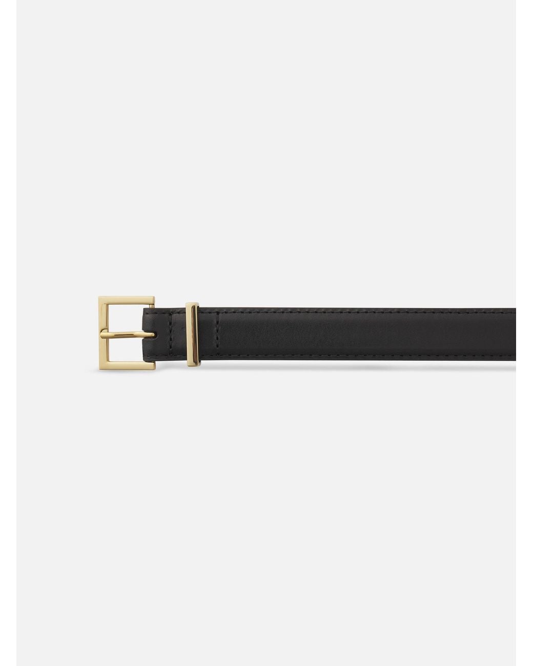 FRAME White The Square Buckle Belt